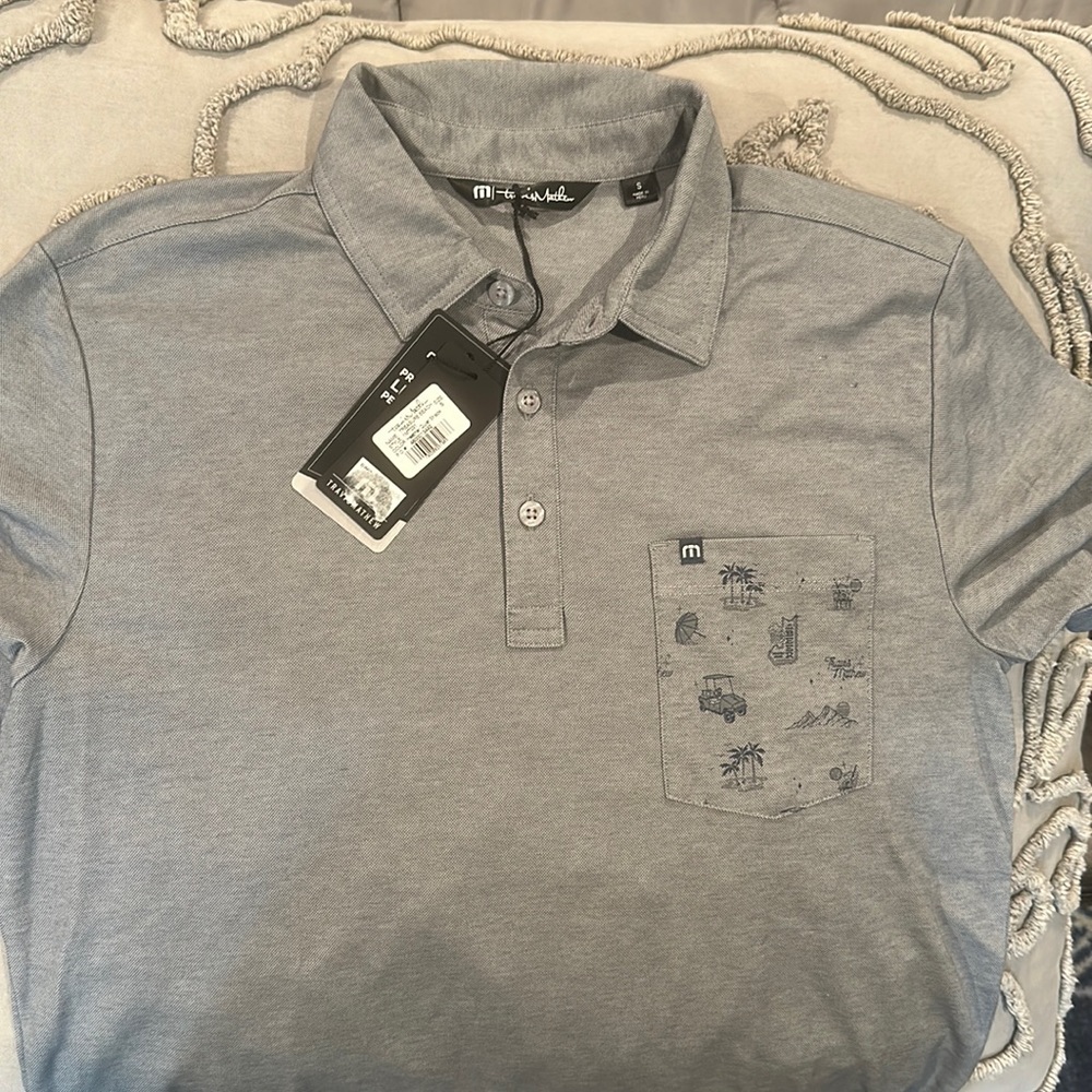 NWT Travis Matthew Polo sz SML